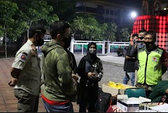 189 Orang Dinyatakan Non Reaktif Dalam Operasi Gabungan PPKM Level 4  