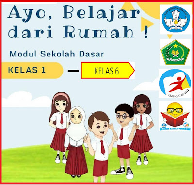 Modul Terbaik Pembelajaran Daring Untuk Kelas 1 - 6 SD/MI Dimasa Covid-19 Tahun 2020/2021