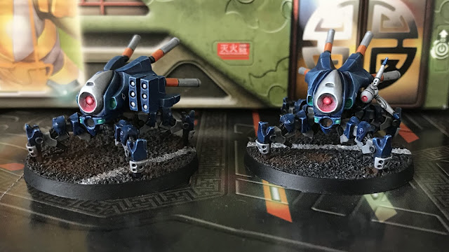 INFINITY: Clipper Dronbot and Fugazi Dronbot