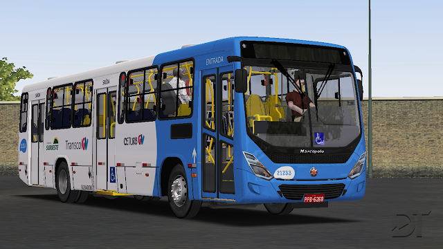 OMSI 2 - Marcopolo Torino 2014 MB OF-1721 BT5 padrão Transcol