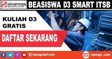 Beasiswa D3 Smart ITSB