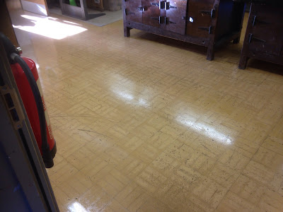 Gramwood floor in need of restoration