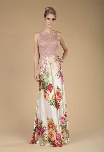 17 melhores ideias sobre Vestidos Florais Longos no Pinterest 