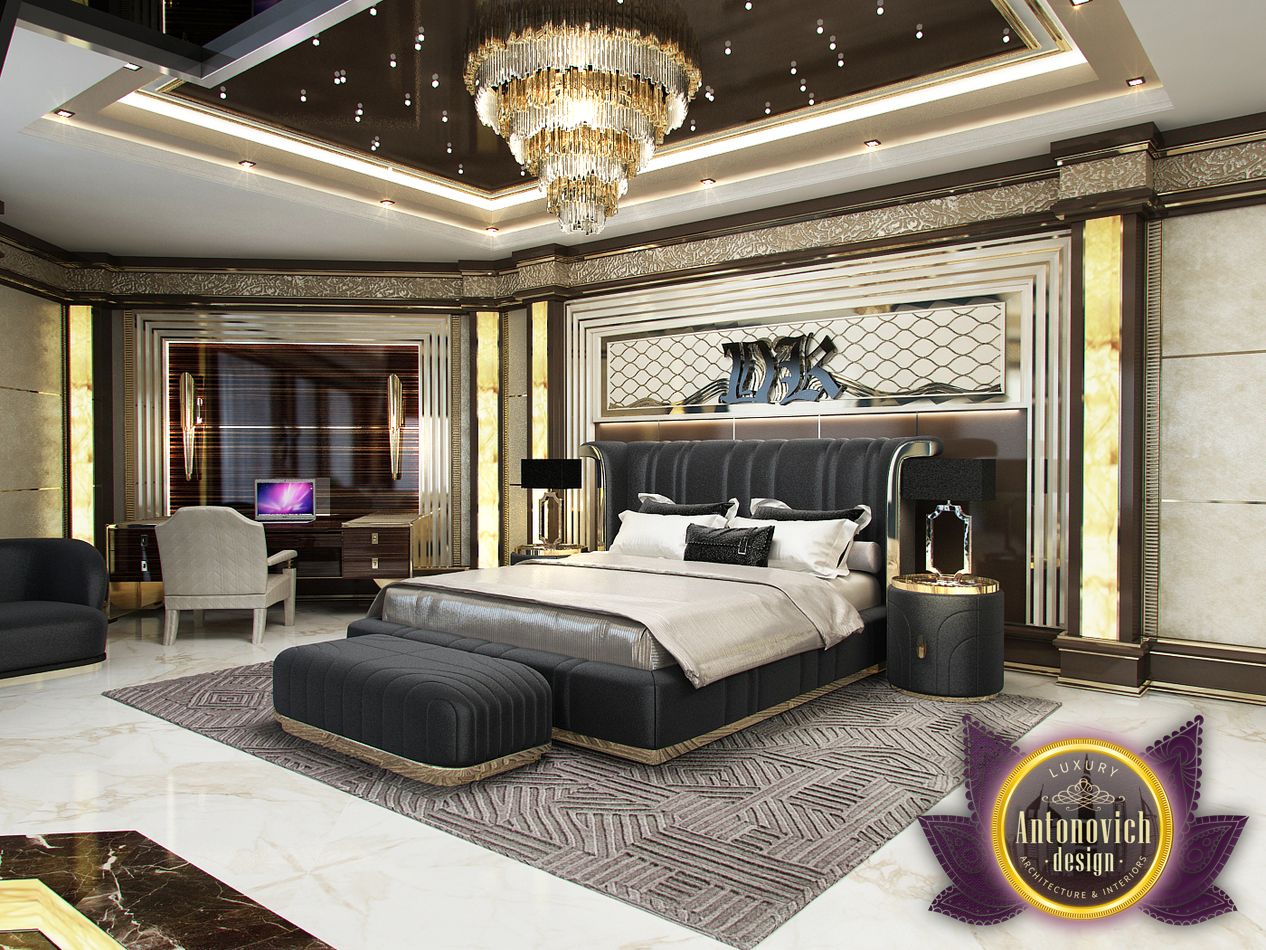 LUXURY ANTONOVICH DESIGN  UAE Master Bedroom  from Luxury 