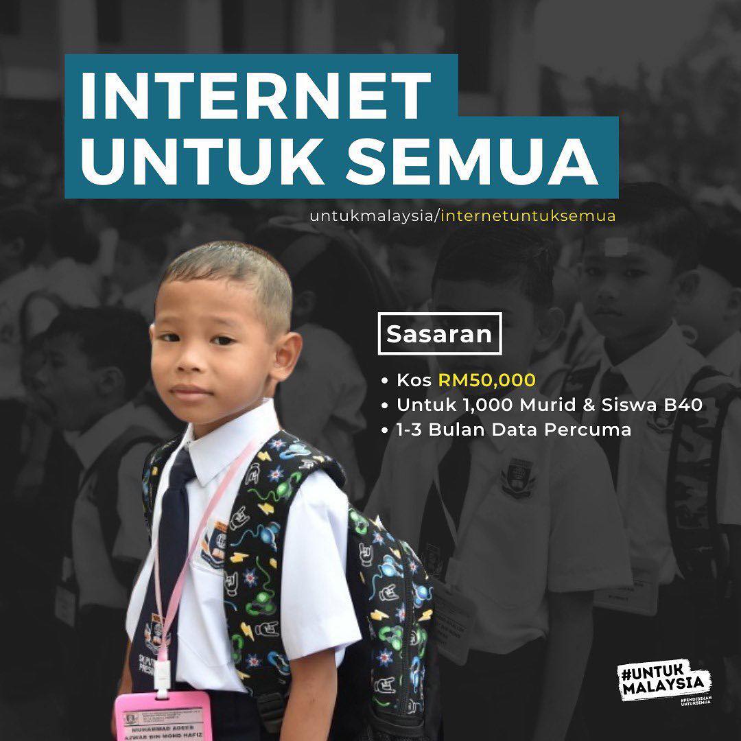 Kempen #InternetUntukSemua Dah Boleh Mohon Sekarang