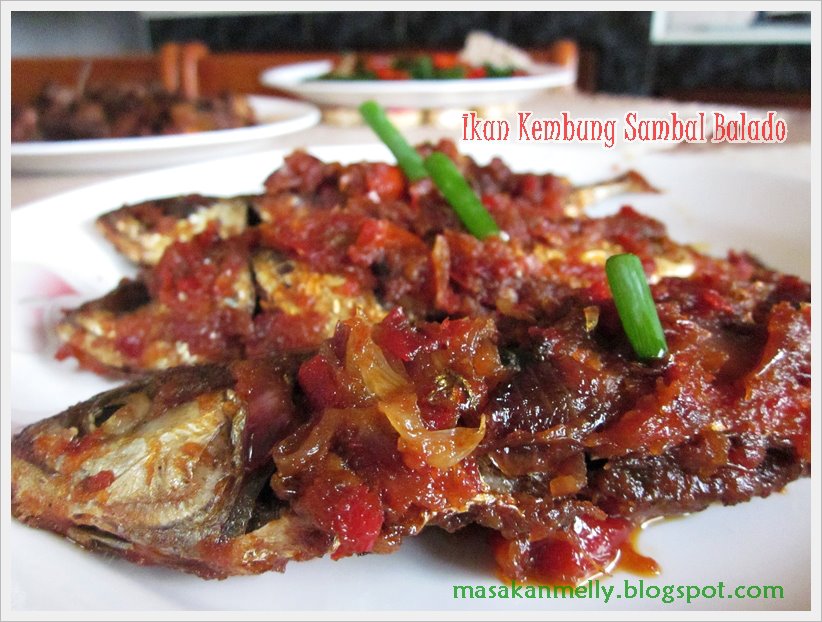 Masakan Melly: Ikan kembung Sambal Balado