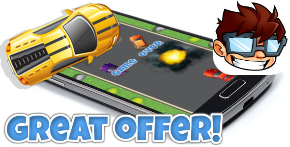 Code Source Turbo Highway Racer iOS + IN APP PURCHASE + ADMOB + MORE!!!