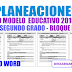 PLANEACIONES NUEVO MODELO EDUCATIVO 2018-2019 SEGUNDO GRADO - BLOQUE I