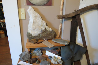 Some of the rocks that are mined from the LaScie area