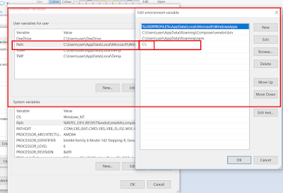 path environment variable install maven on windows