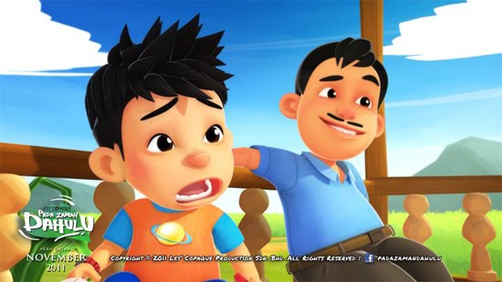 Les Copaque Pada Zaman  Dahulu  animation in Malaysia 