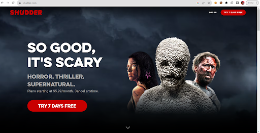 Free Shudder Premium Accounts