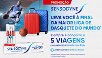 Promoção Sensodyne: Você na final da NBA promosensodyne.com.br