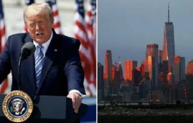 AS Tembus 116 Ribu Kasus Corona, Donald Trump Lockdown New York