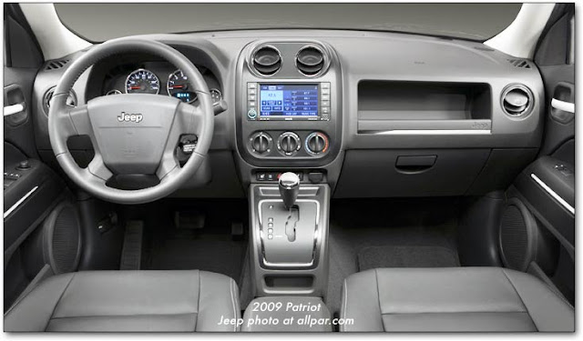 2009 and 2010 Jeep Patriot Interior