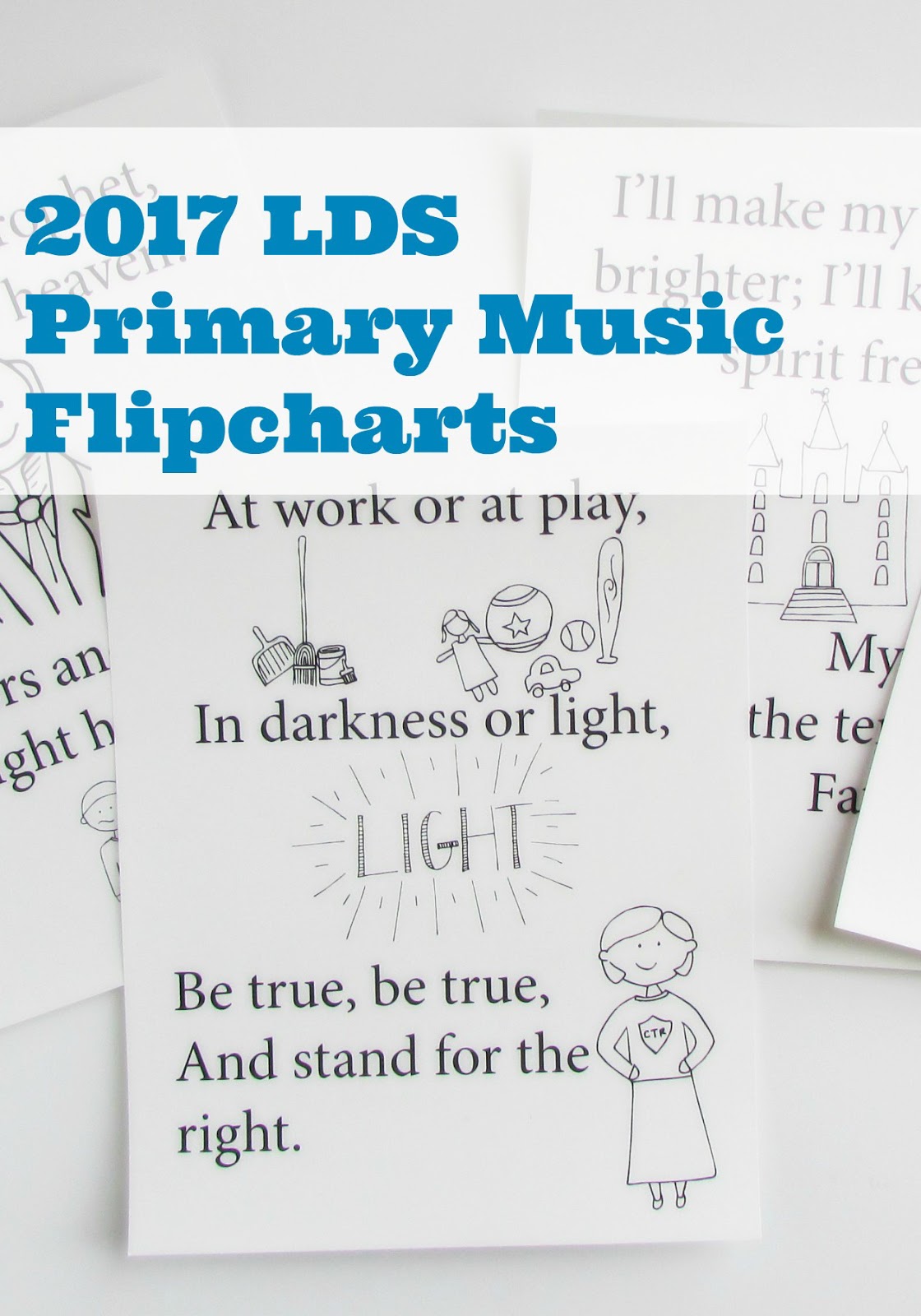 Download A Lively Hope: 2017 LDS Primary Music Flipcharts