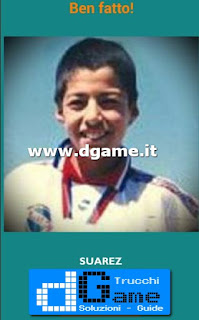 Soluzioni Guess the child footballer livello 11