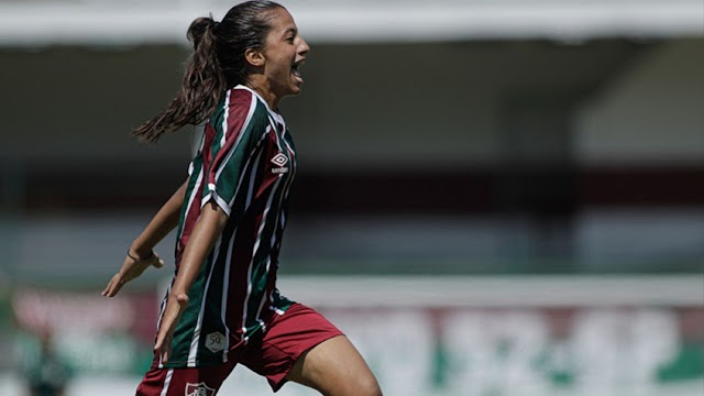  Fluminense marca no fim, na final do Brasileirão Feminino Sub-18