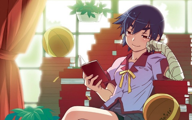 Suruga Kanbaru (Bakemonogatari) 10 nhân vật anime đồng tính - toptenhazy.blogspot.com