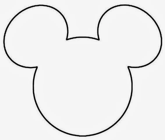 Mickey Mouse Head Template 2.