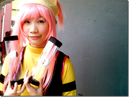 hunter x hunter cosplay - neon nostrade