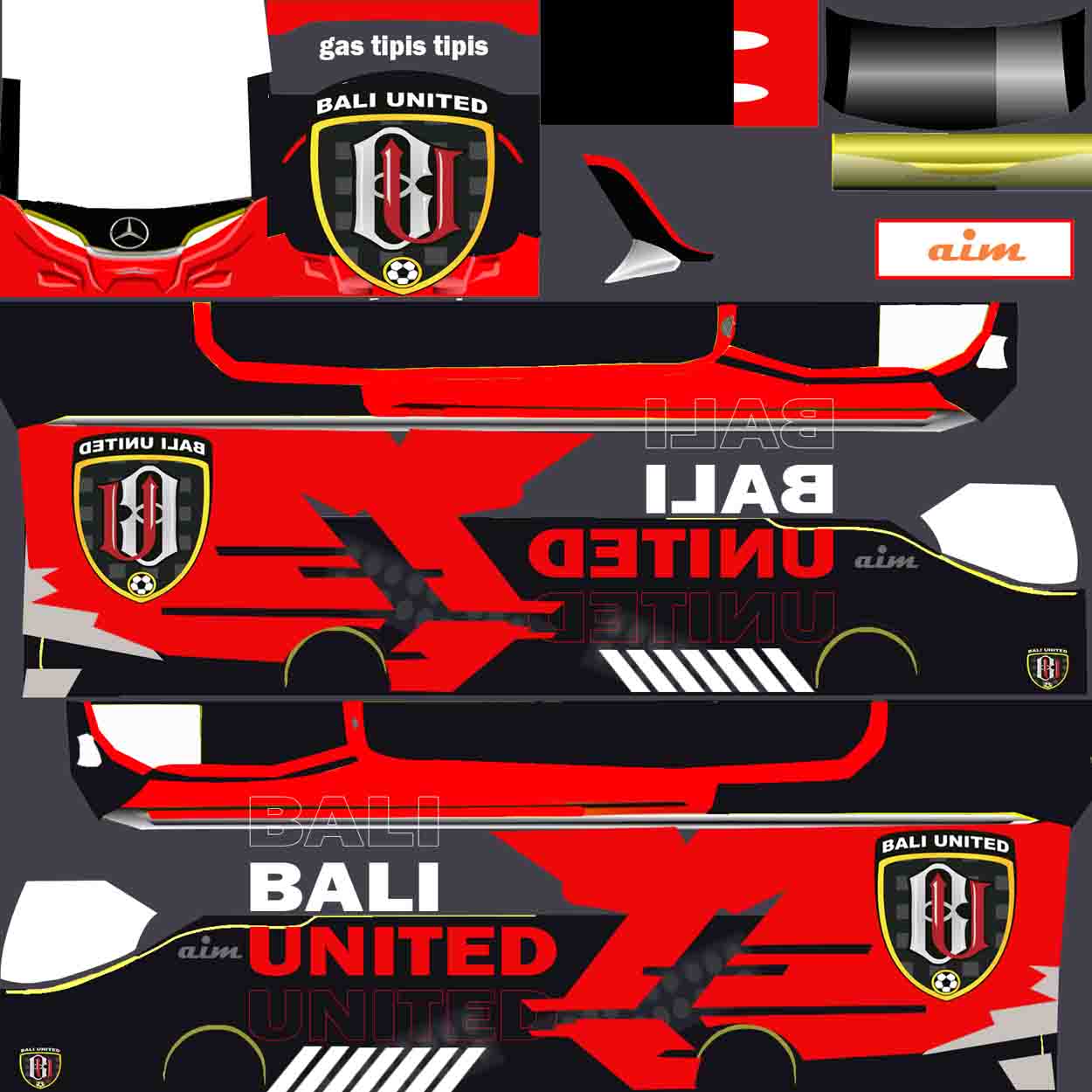 download livery bali united
