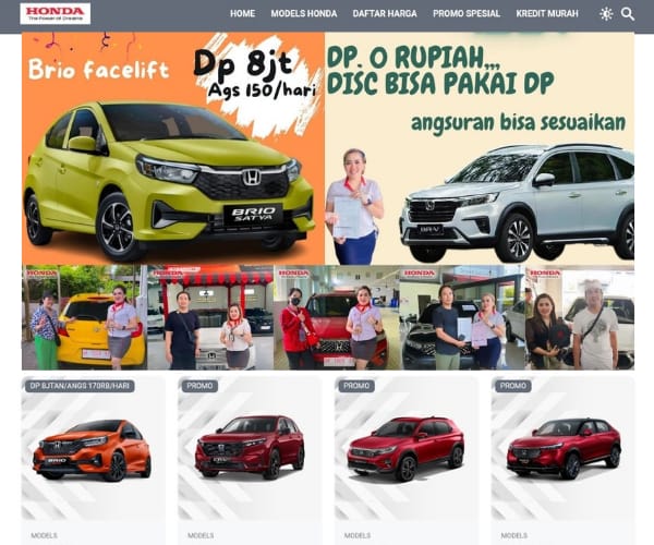 oto digital jasa pembuatan website mobil murah desain terbaik