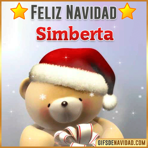 Feliz Navidad Simberta