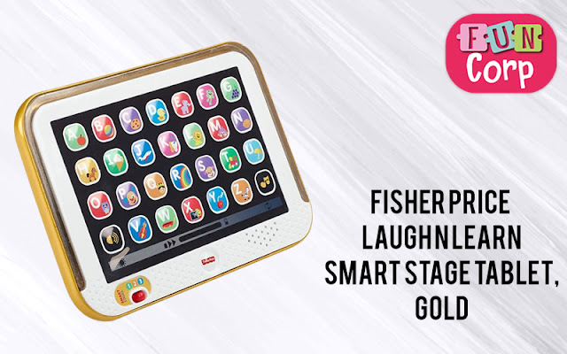 Fisher-Price Laugh n Learn Smart Stage Tablet, gold: