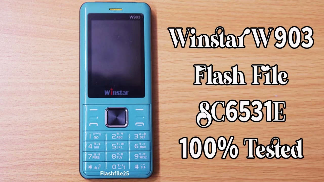 The Winstar W903 Flash File is a tested bin file for any of the feature phone flashing tools