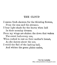 lonely poem - the cloud