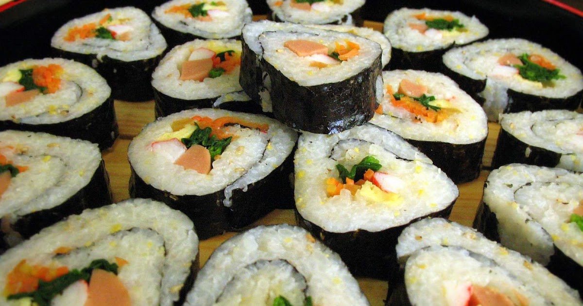 Cara membuat sushi sederhana  Someday In Heaven