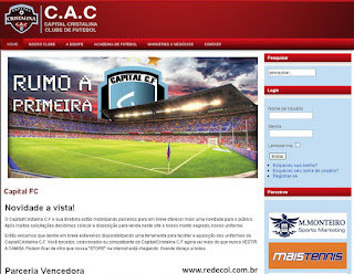 Site oficial do Capital/Cristalina
