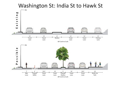 Washington Street bike plan