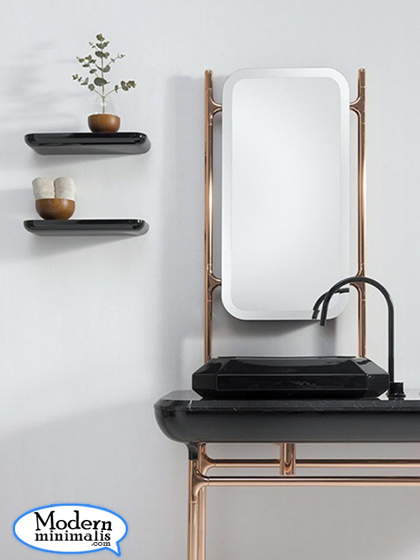 elegant sinks art deco bathroom design