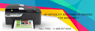 Install HP Officejet 4500 printer drivers for Windows 7