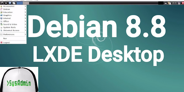 Debian 8.8 LXDE Desktop Installation on Oracle VirtualBox