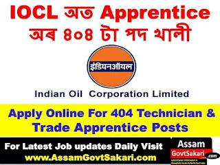 IOCL Recruitment 2020