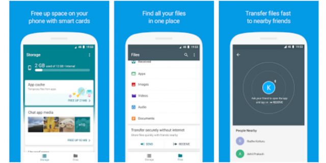 Google Launched New File Sharing App, Files Go Beta Version