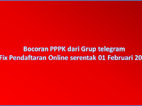 Bocoran PPPK terbaru surat Kemendikbud Beredar 09 Januari 2019