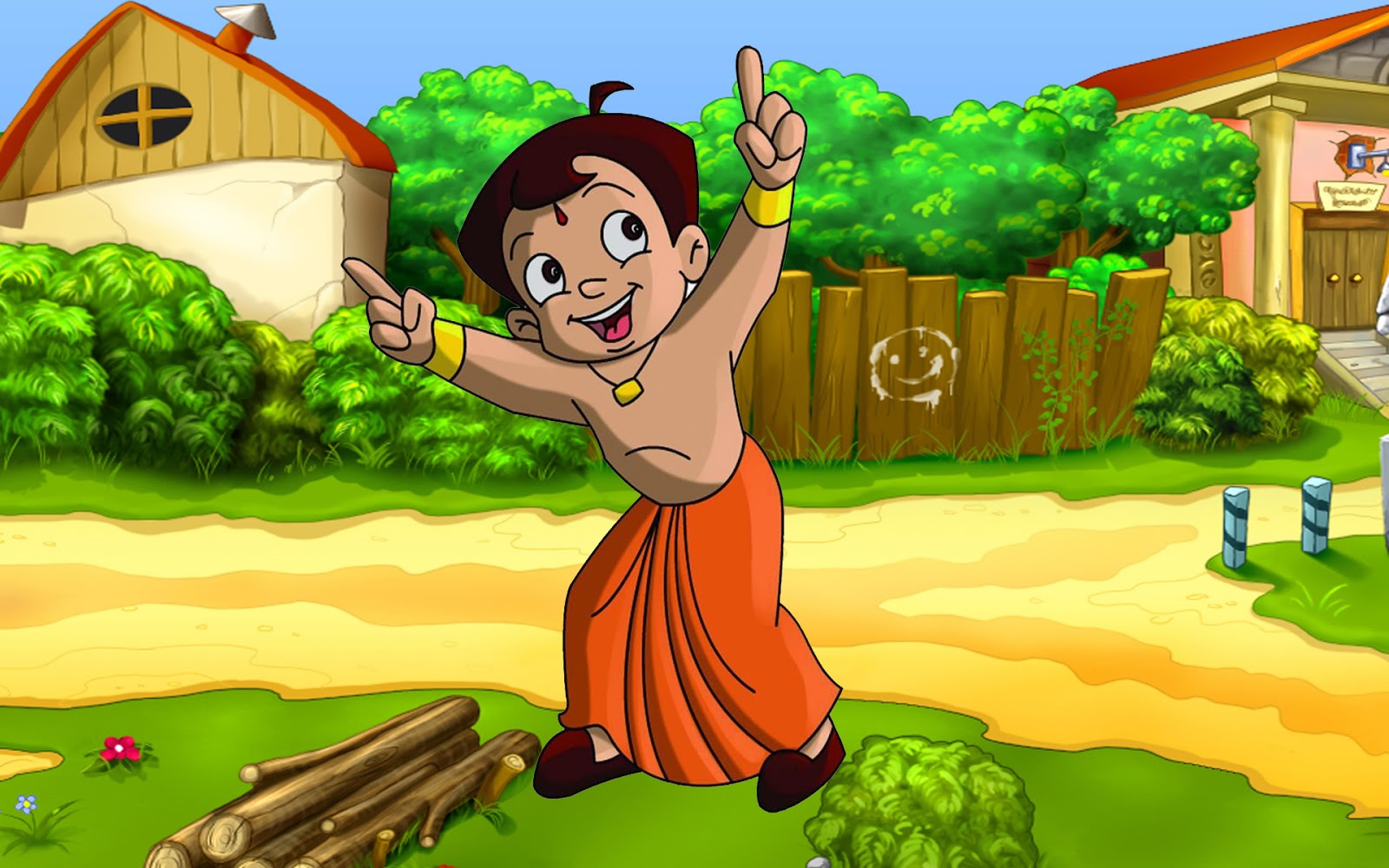 16 Foto Gambar Animasi Kartun Chhota Bheem Si Gambar