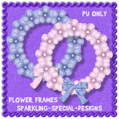 http://sparkling-special-designs.blogspot.com/2009/06/flower-frames-with-bows.html