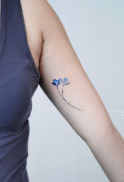 tatuagens de flores para as meninas