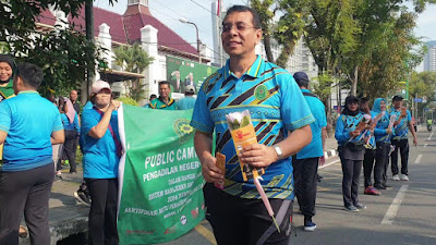 Pengadilan Negeri Medan Sosialisasikan Public Campaign Implementasi SMAP