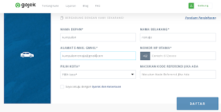 Cara Daftar Driver GoCar Gojek Secara Online