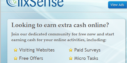 Make Money Online at Home With Clixsense.