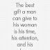 The Best Gift A Man Love Quotes 2015