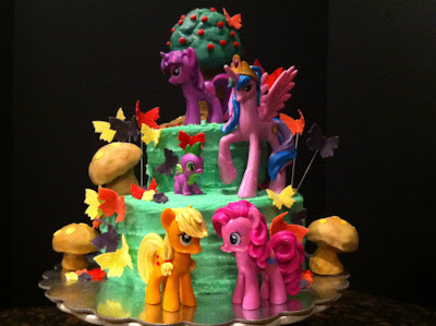  Pony Birthday Cake on My Sweet Zepol    My Little Pony Cake