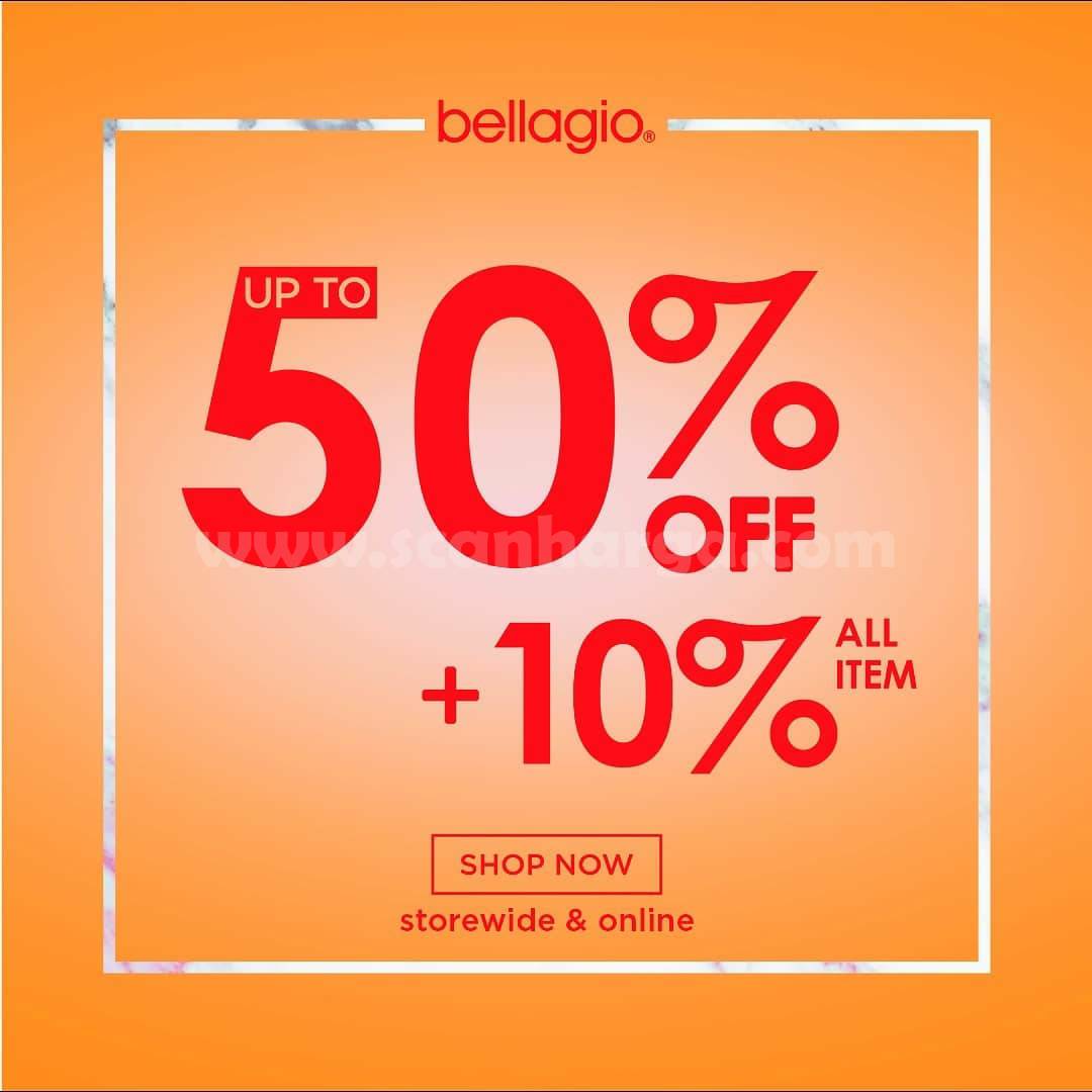 Bellagio Promo Discount Up To 50% + Extra 10% Off (All Item)