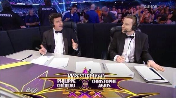 catch WWE christophe agius philippe chereau